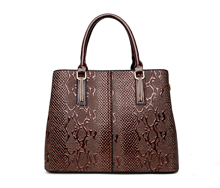 Bolsa Feminina de Couro - Charme Urbano Bella